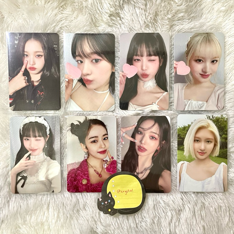 Photocard IVE Wonyoung Yujin Liz Season Greetings 2024 SG24 POB SSQ Heart Kitsch Soundwave SW Pout B