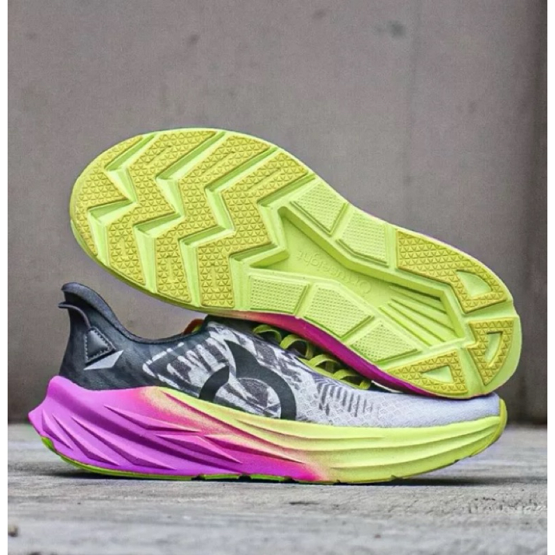 Sepatu Lari/Running Ortuseight Hyperfuse 2.1 - Grey/Lime