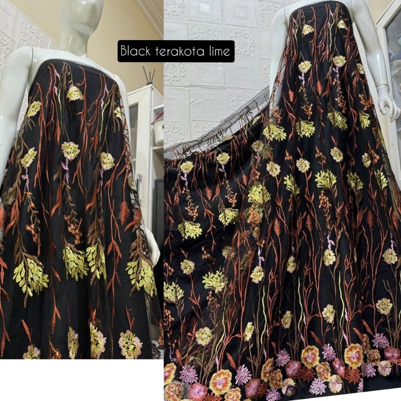 Berkualitas (Harga Per Setengah Meter) 3D Tile Valentino. Tile Bunga 3D.Valentino Garden. Tile