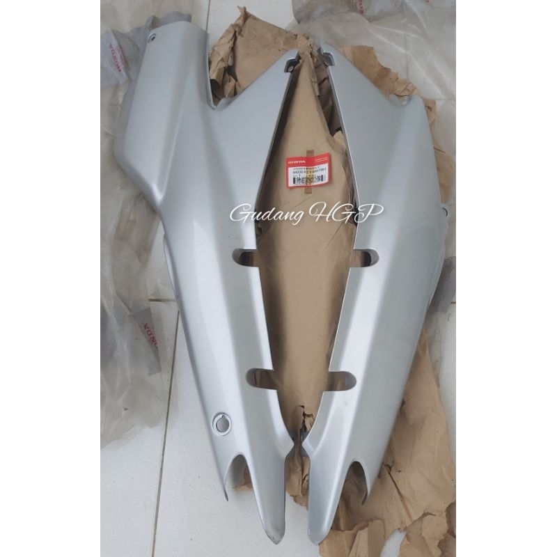Cover L & R Body Set Body Kiri Kanan Minus Gores Body Kiri Silver Honda Supra V X XX 100 Fit Old 643
