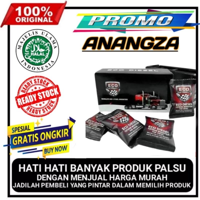 ECO DIESEL / ECO RACING DIESEL 1BOX ISI 10SACHET ASLI ORIGINAL