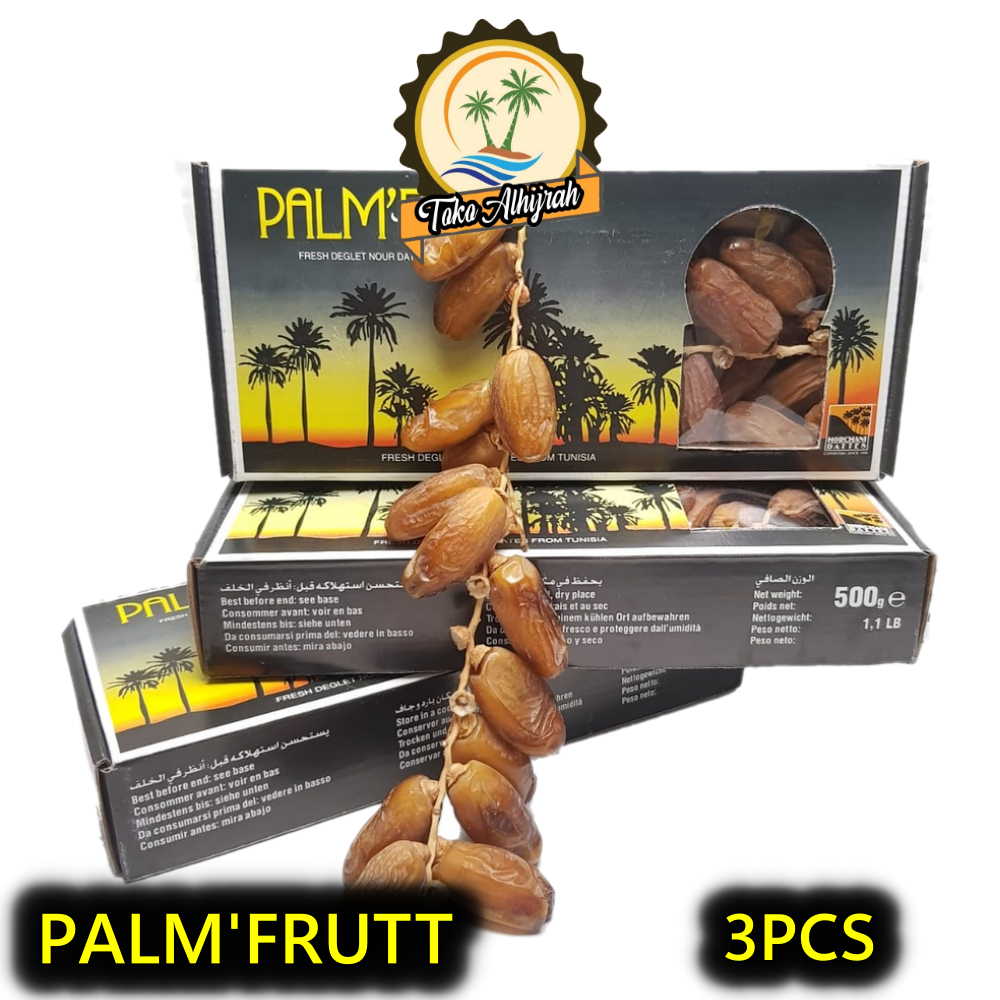 

KURMA TUNISIA TANGKAI PALM'FRUTT 500GR X 3PCS/KURMA PALM FRUIT TANGKAI