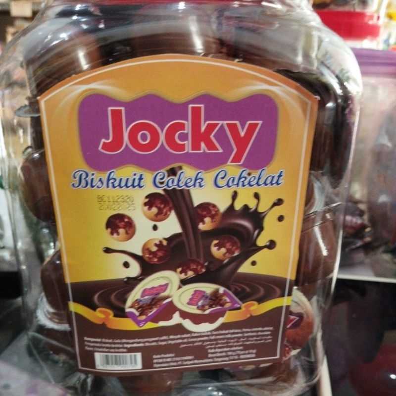 JOCKY BISKUIT COKLAT 700GRAM