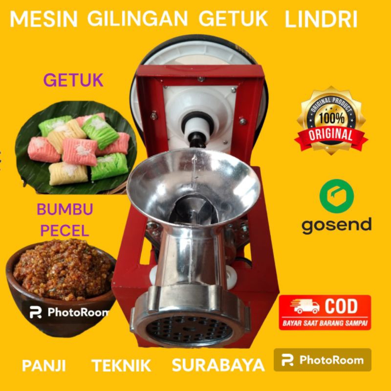 MESIN GILINGAN GETUK LINDRI DAN BUMBU PECEL SERBAGUNA LISTRIK 150 WATT