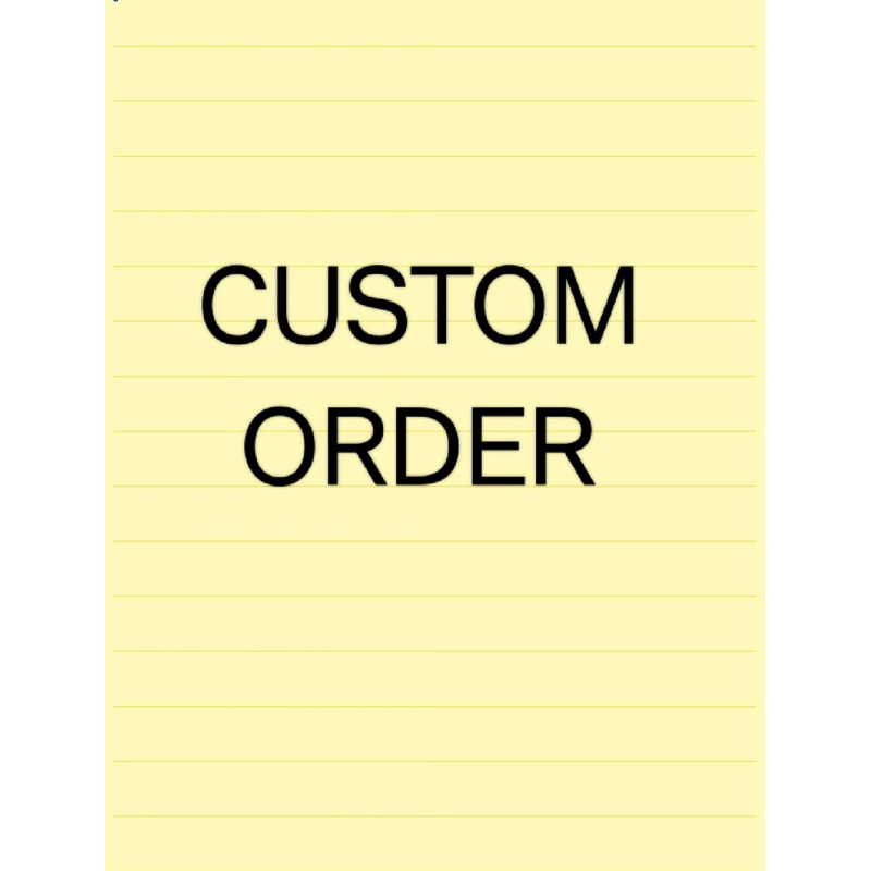 

CUSTOM ORDER (Wan tongg Kapsul) (A)