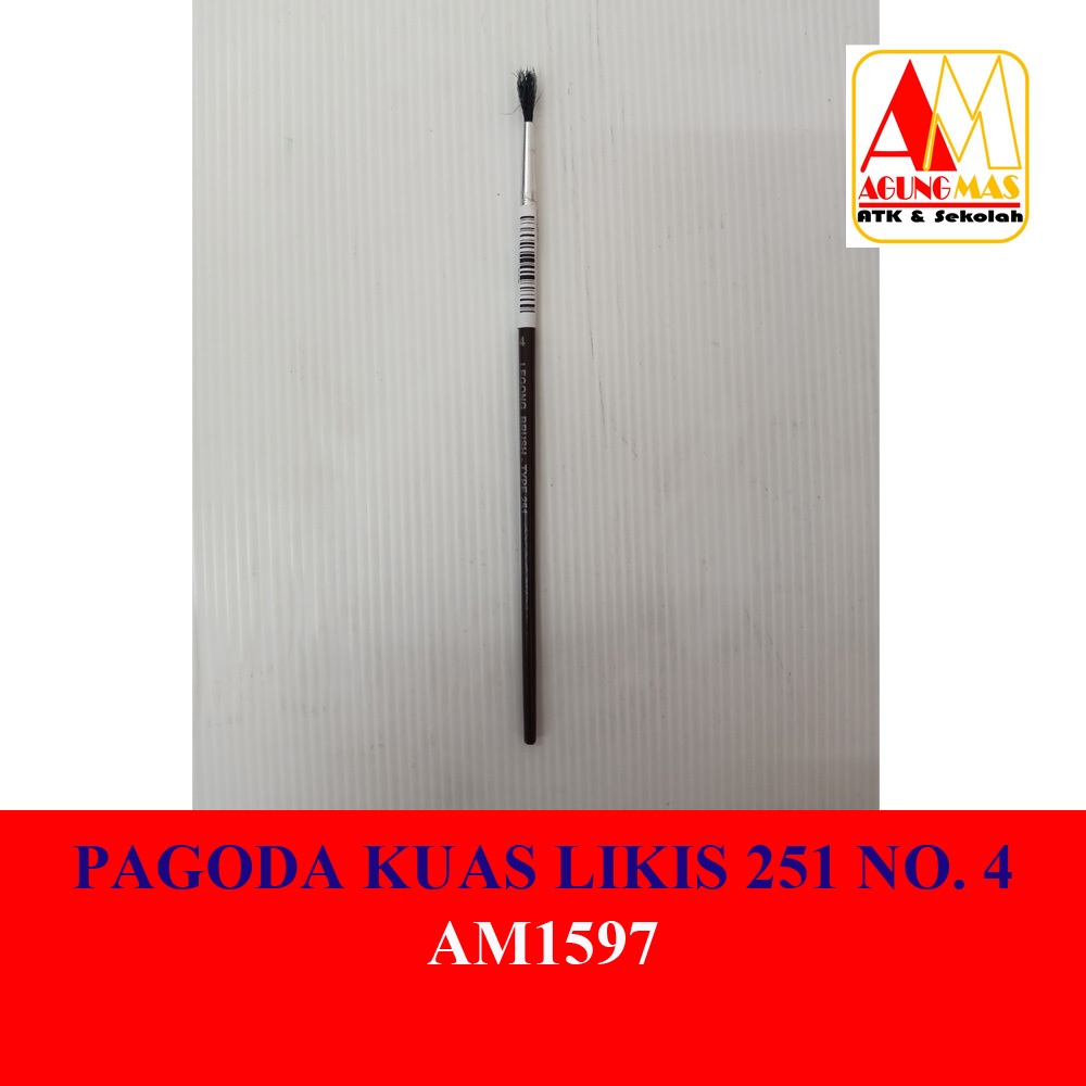 

PAGODA KUAS LUKIS 251 NO.4