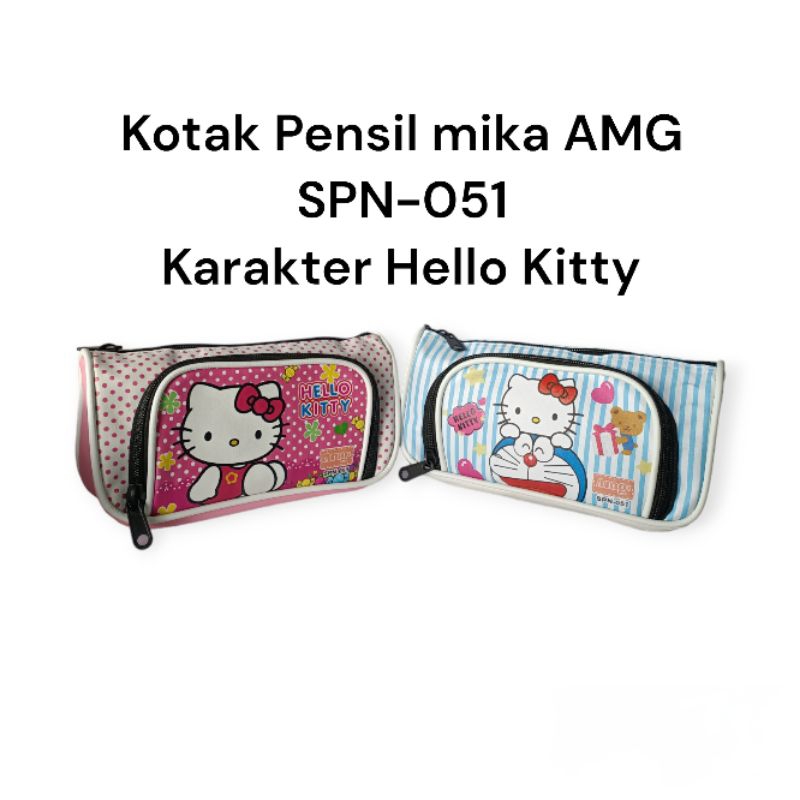 

Kotak pensil karakter Hello Kitty/ tempat pensil cewe / kotak pensil mika