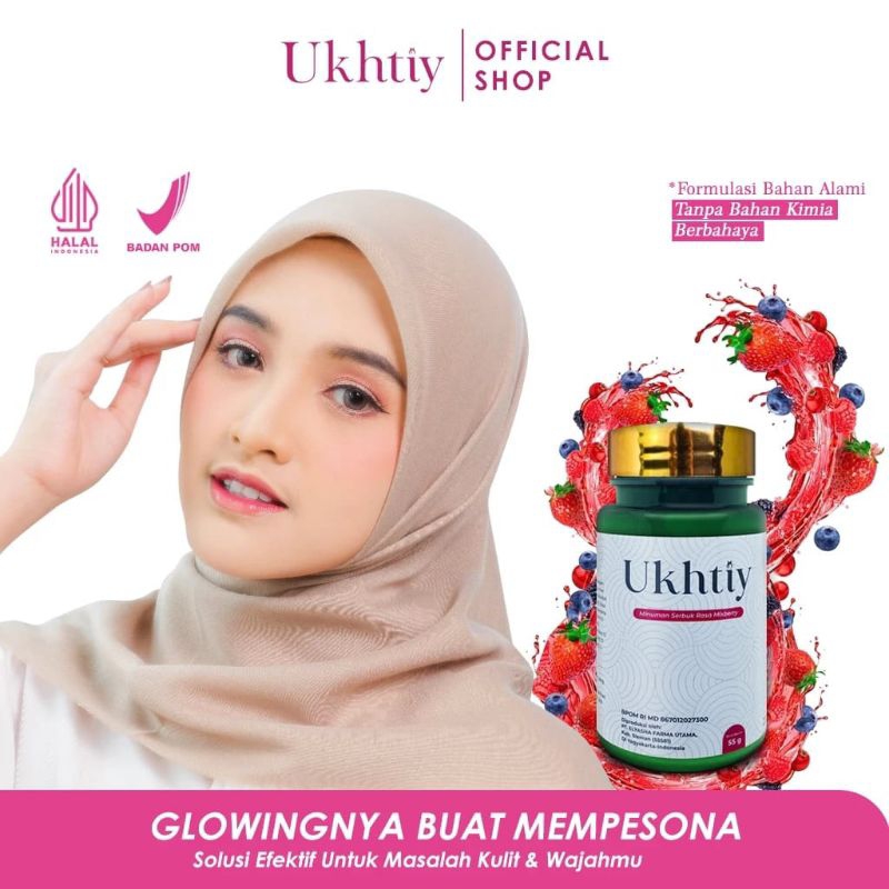 Ukhty Collagen Drink - Whitening Booster Pemutih Badan
