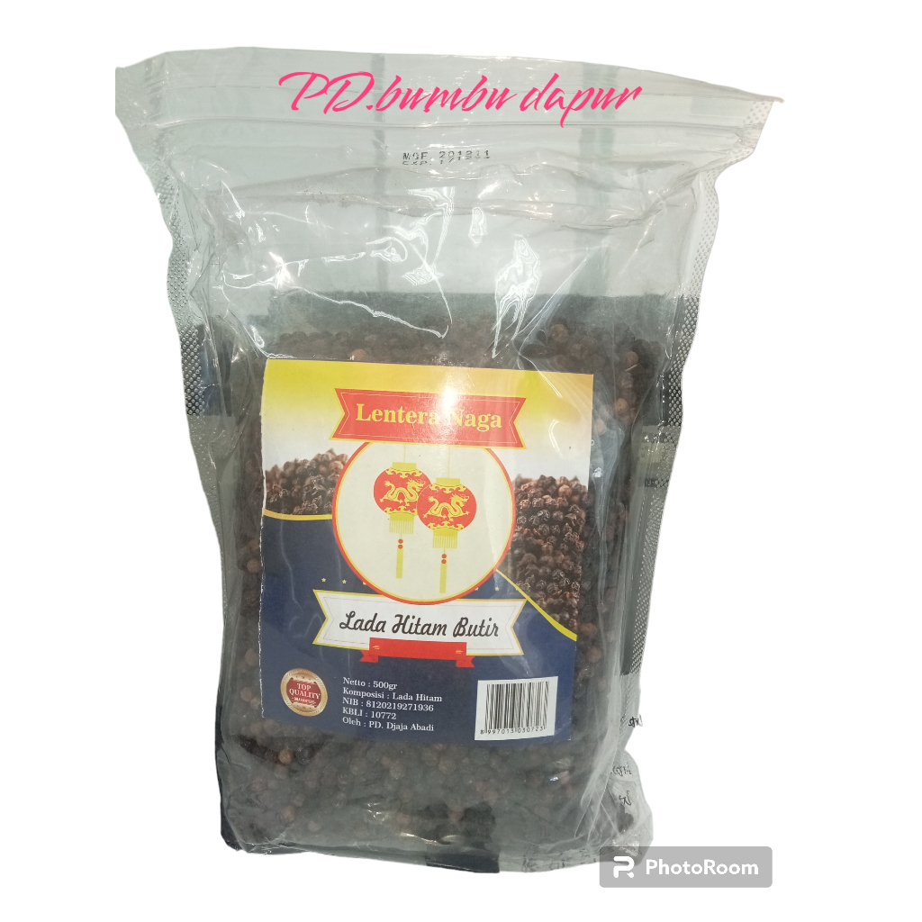 

LENTERA NAGA LADA HITAM BUTIR 500 GR