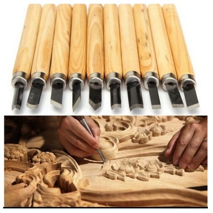 

Jual Pisau Ukir Set Isi 10 Pisau Ukir Seni Pahatan Kayu Carving Mata Pisau Corak Pola Peralatan Perlengkapan Kerajinan Prakaryka Pahat Cukil Material Metal Pertukangan Satu Paket Isi 10 Pcs Set Berkualitas Tajam Wood Karving Tools Pentacle Malang
