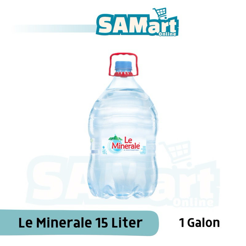 

Le Minerale Galon 15 Liter (1 Galon) [INSTAN SLEMAN]