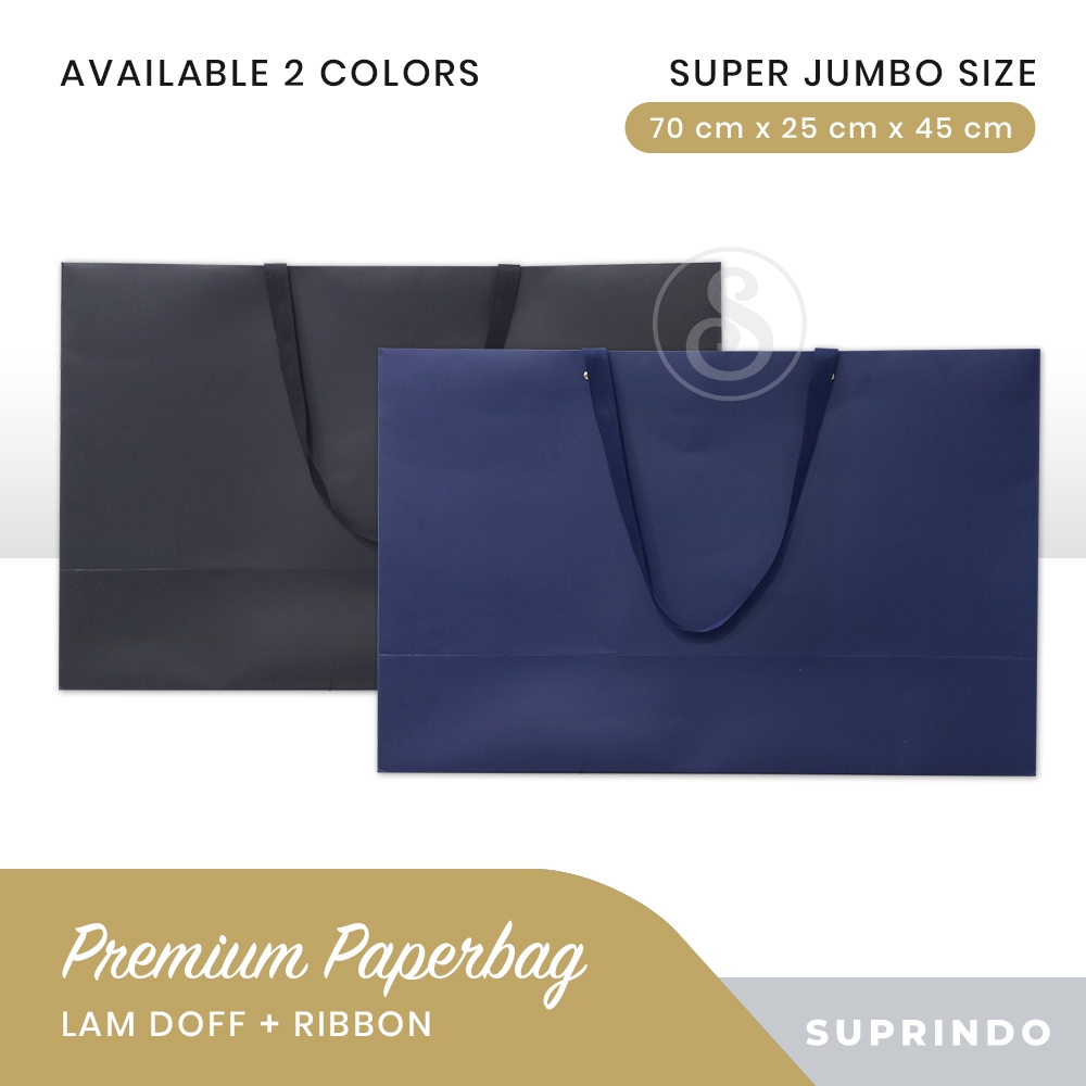 

D3v!! Paper Bag SUPER JUMBO Premium uk. 70 x 25 x 45 cm