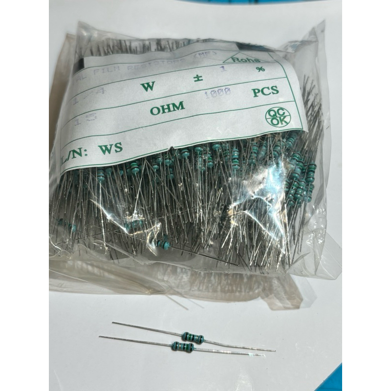 Resistor 15 ohm 1/4 watt / resistor 15 ohm  1/4w