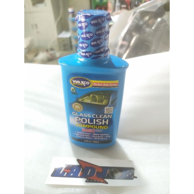 WAXCO Glass Clean Polish Compound nanotech/200 ml