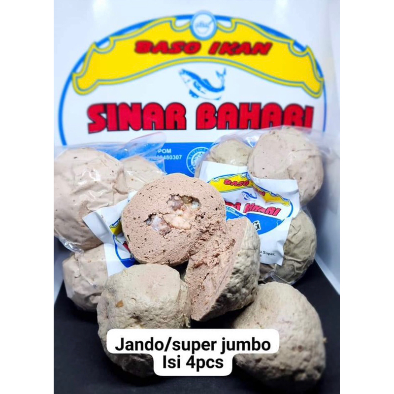 

Bakso Ikan Isi Jando Sinar Bahari isi 4 Jumbo