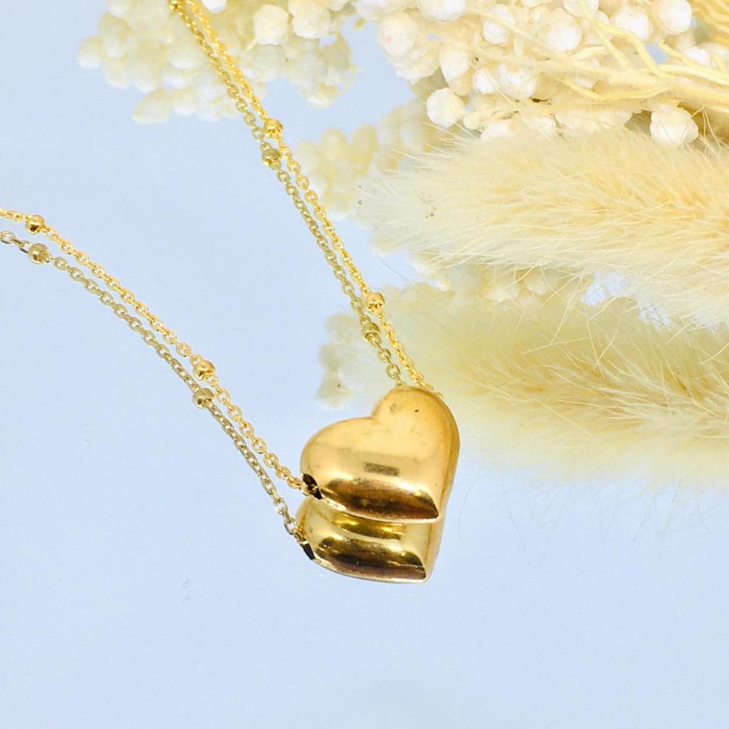 Kalung Emas Jedar Love 375/8K