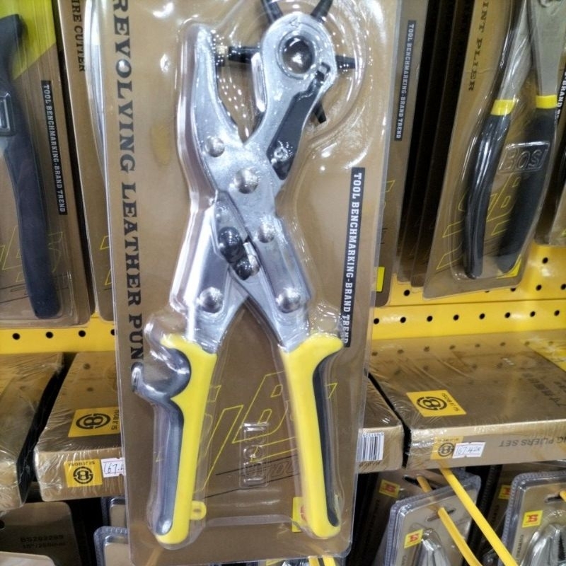 

revolving leather punch