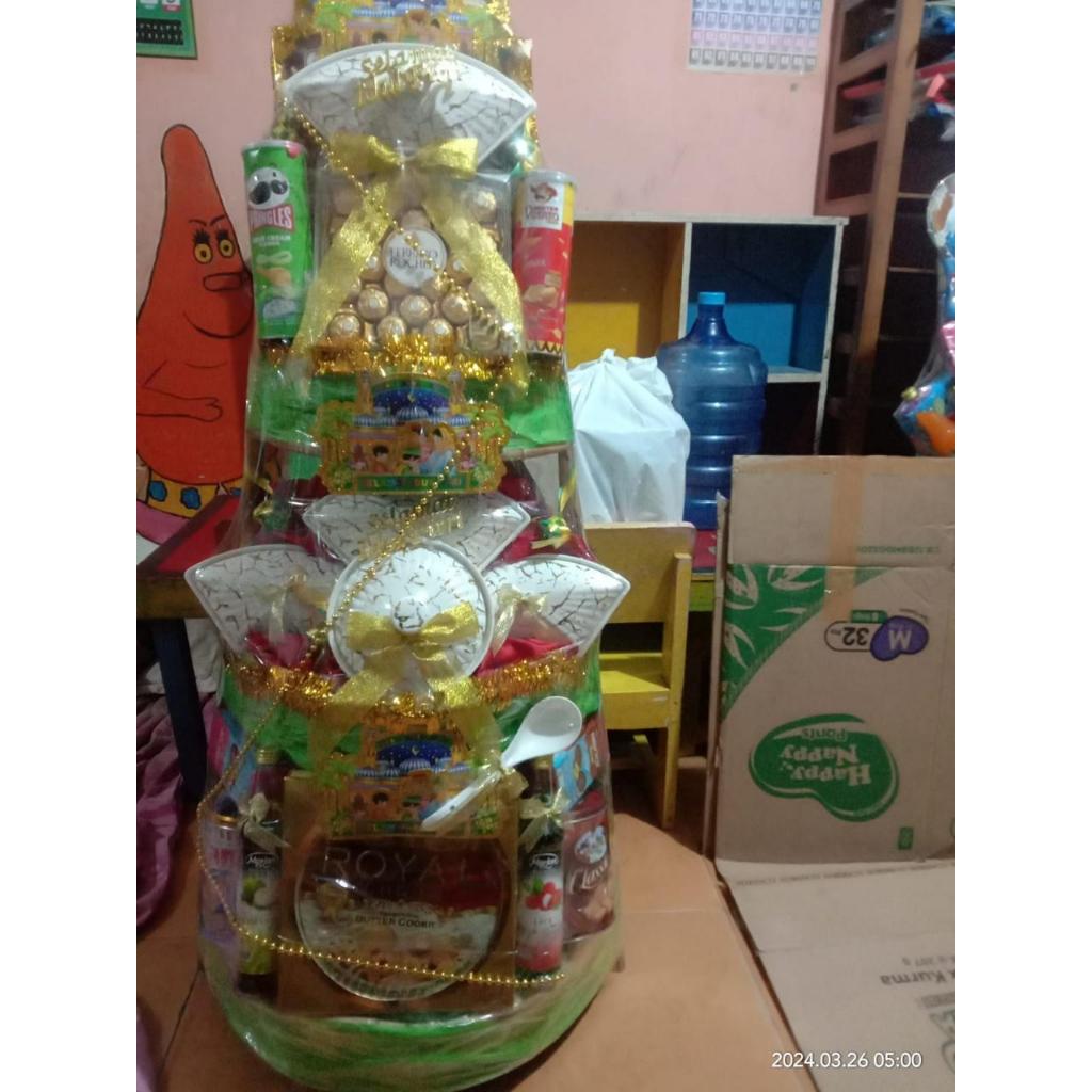 

Special Parcel Lebaran Diamond Ekslusif 3 Tingkat - 1445 H
