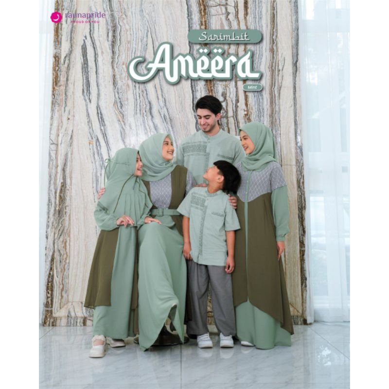 Gamis Anak Ameera Mint By Raunapride