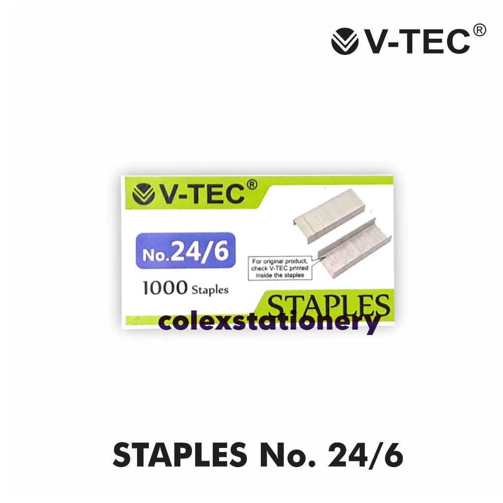 

Isi Hekter / Staples Besar No 3 / Neces Vtec Ukuran 24/6