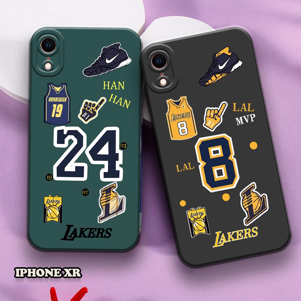 Case Hp IP XR - Casing Hp IP XR  - Elzora.Id - Motif  Basket - Fashion Case - Case Cewek - Case Cowo