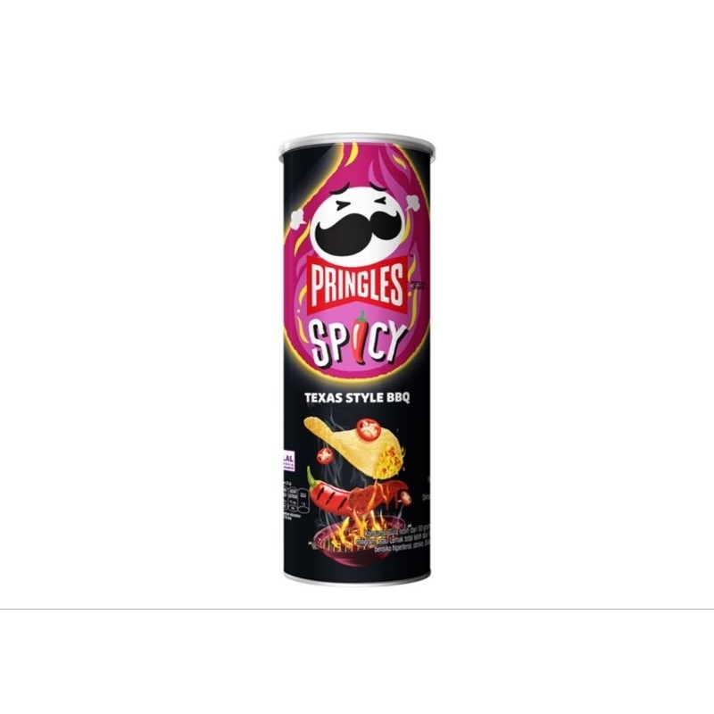 

Pringles Potato Crisps Spicy Texas Style BBQ 97 g