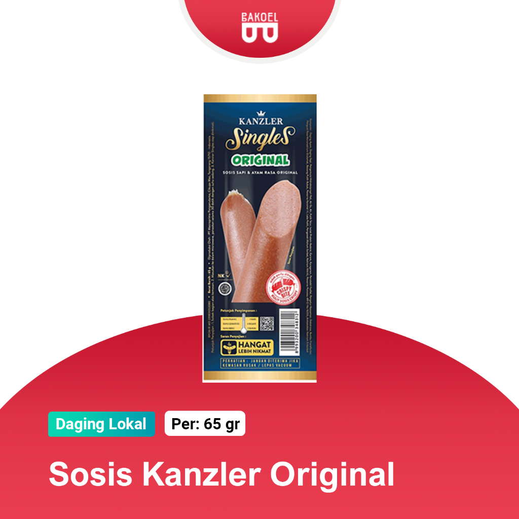 

Sosis Kanzler Single - Original - Bakoel Sayur Online
