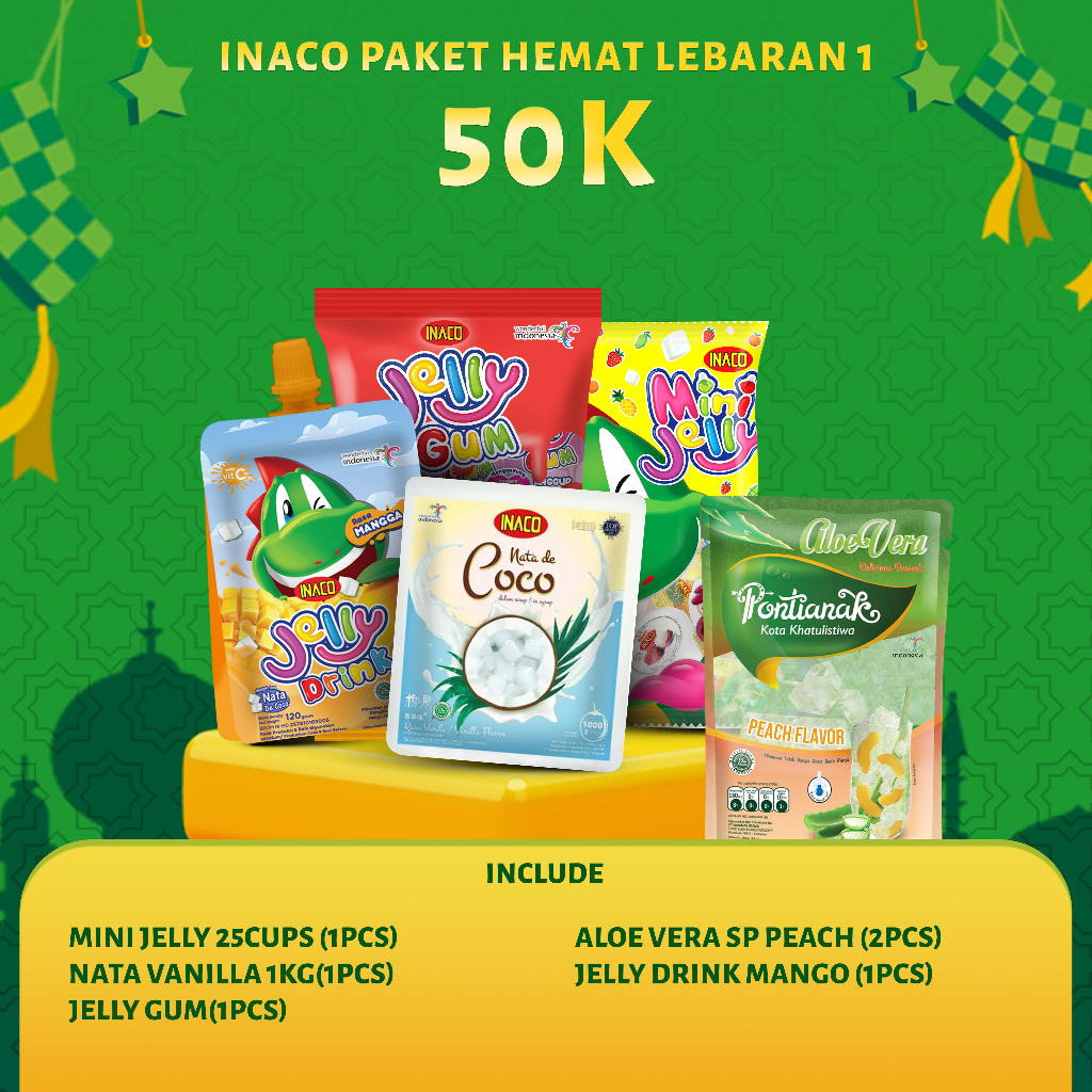 

INACO PAKET HEMAT LEBARAN 50K - 1