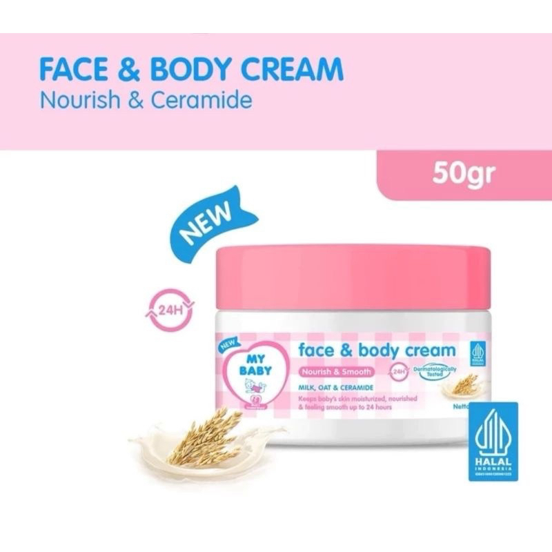 MY BABY FACE & body cream