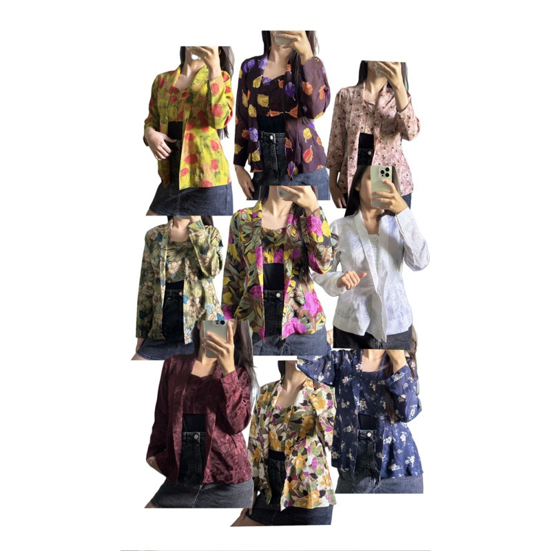 Kebaya Vintage Kebaya Lawas Kebaya Kutu Baru