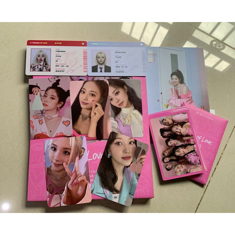 ALBUM TWICE UNSEALED FORMULA OF LOVE