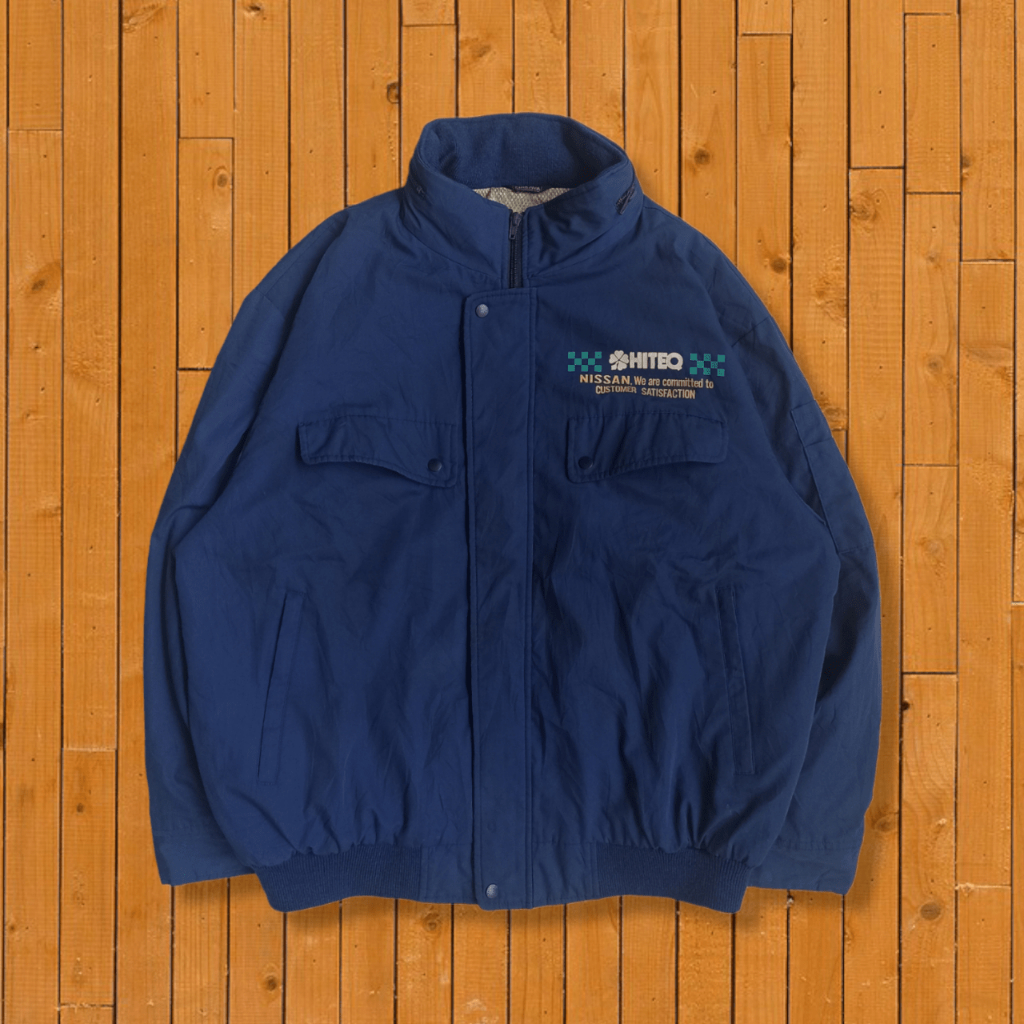 JACKET CASUAL VINTAGE NISSAN // JACKET NISSAN VINTAGE // JACKET HITEQ NISSAN VINTAGE