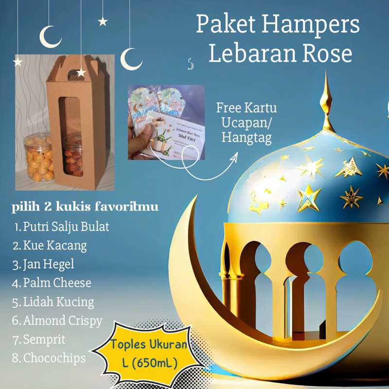 

Paket Hampers Rose & Paket Nastar Bugenville