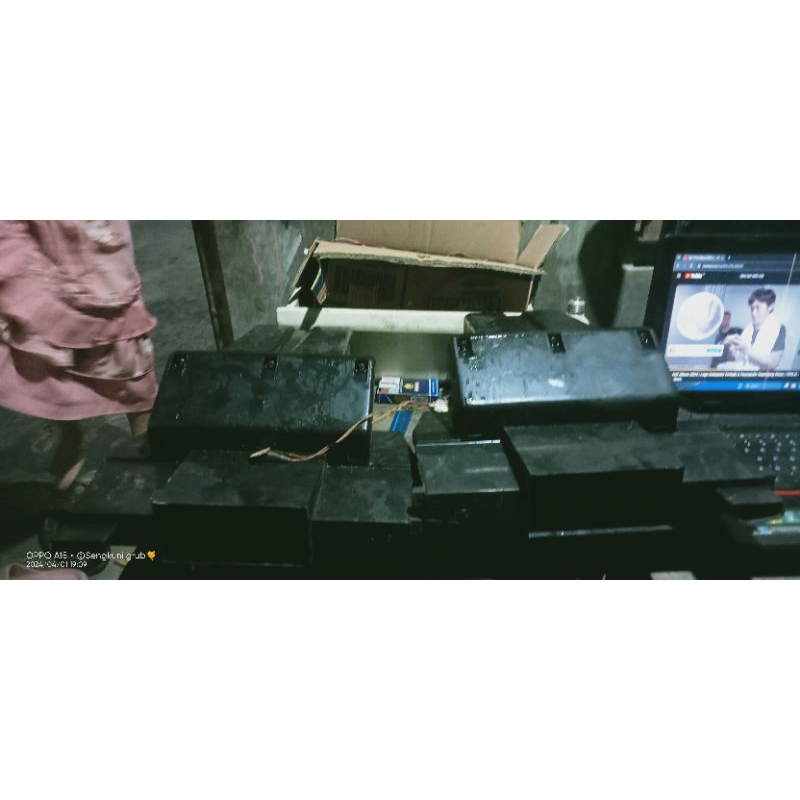 spiker 4.5/5inch sama boknya corong copotan politron