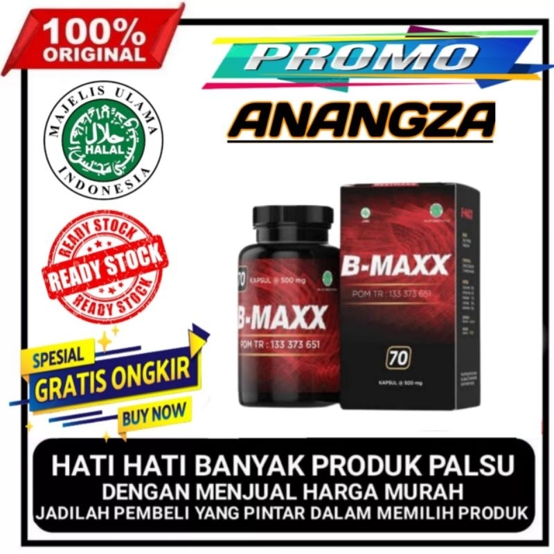 B-MAXX ASLI ORIGINAL KEMASAN TERBARU ISI 70Capsl