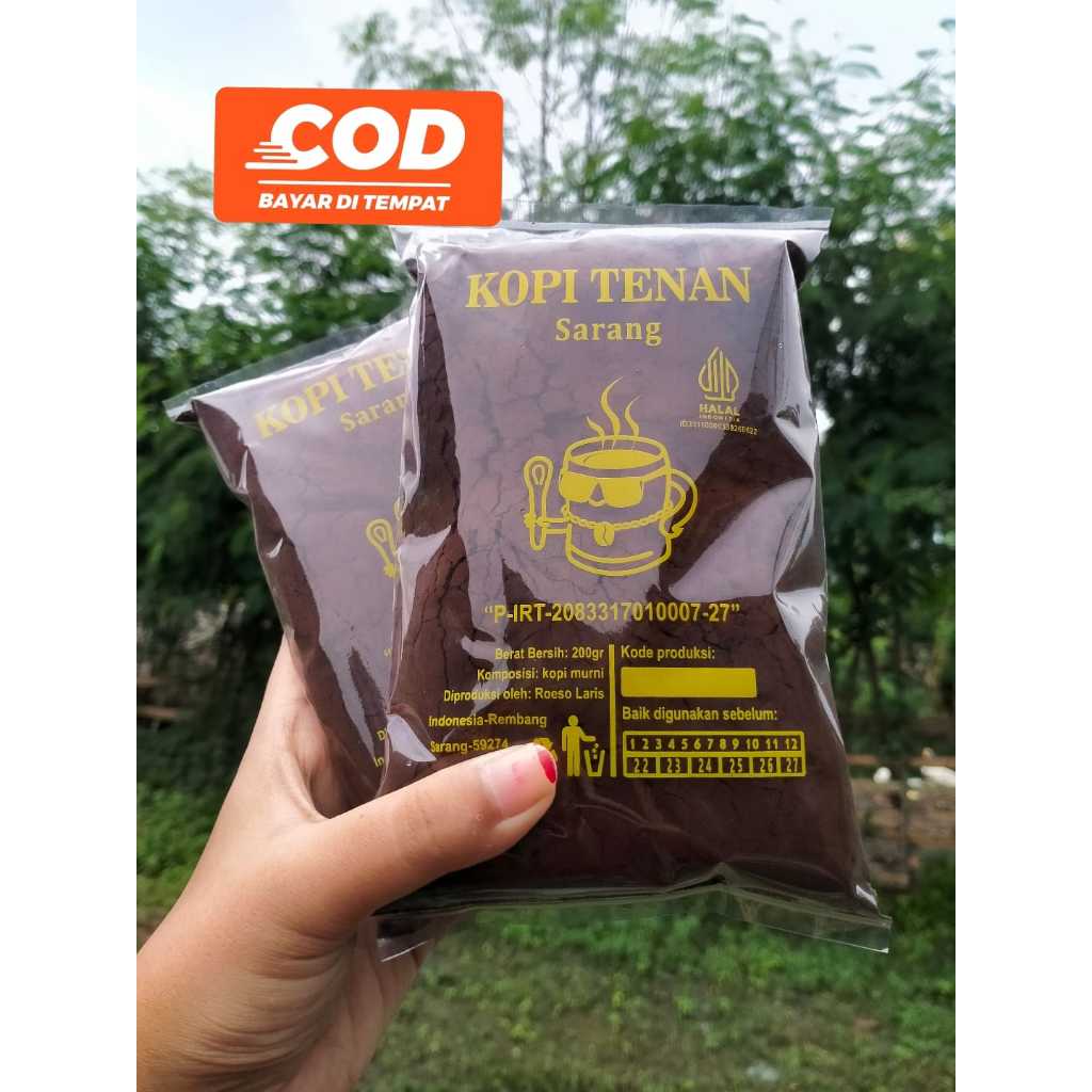 

[KOPI TENAN] KOPI LELET KOPI SARANG REMBANG TERLARIS HARGA PROMO | 200 GRAM KOPI HITAM | KOPI MURNI