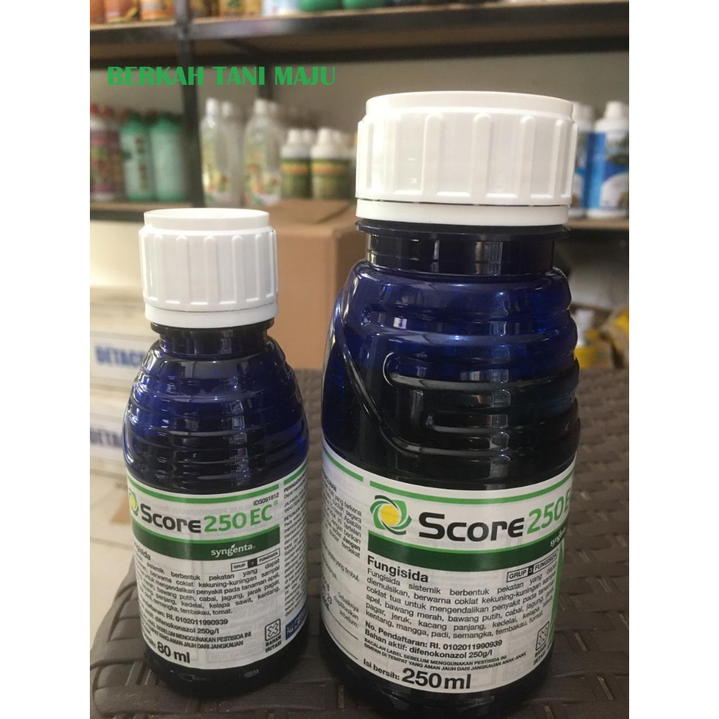 Fungisida Score 250EC UKURAN 80ml Syngenta & Fungisida Score 250EC 250ml Syngenta Ampuh 100% ORIGINA