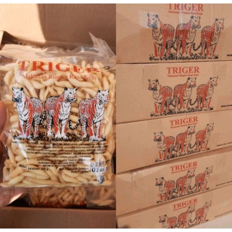 

BIDARAN KEJU TRIGER DUS isi 24pcs