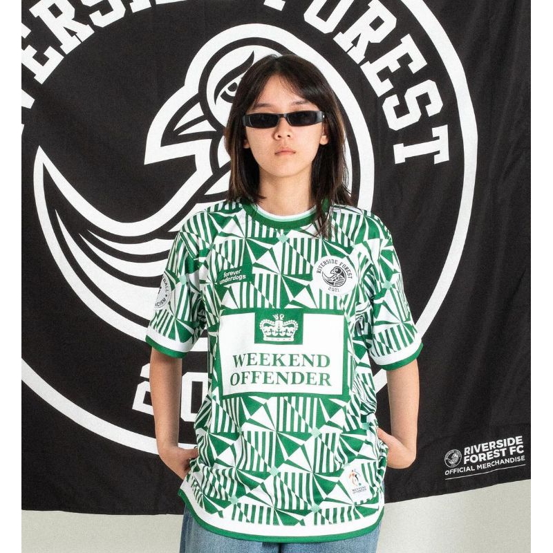 Jersey riverside forest green BNWT