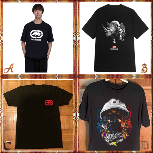 Kaos Ecko UNLTD Tshirt Bahan 100% Cotton