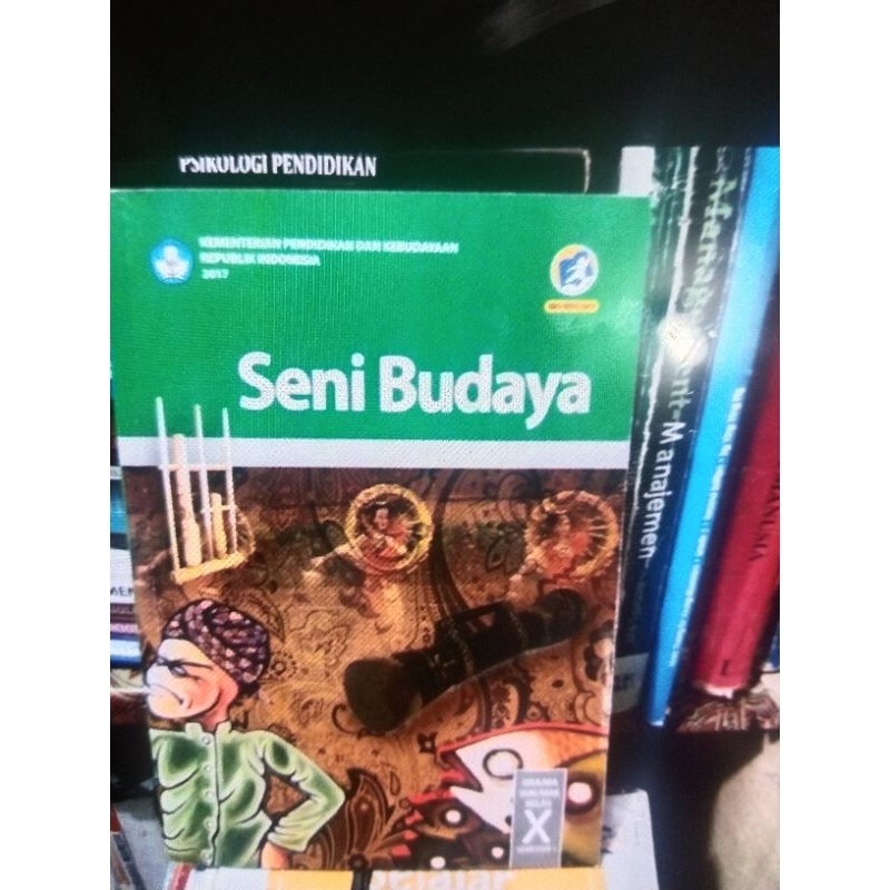 buku seni budaya/sbk semester 1 untuk kelas 10/X/1 sma/ma/smk/mak bse bos kemendikbud