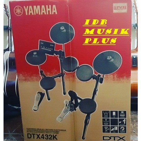 Drum Elektrik Yamaha DTX432K DTX 432K DTX432 DTX 432 Garansi Yamaha