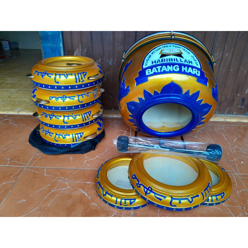 Rebana Jepara Hadroh Hadrah Bass keprak tam habib syech genjring terbang troso