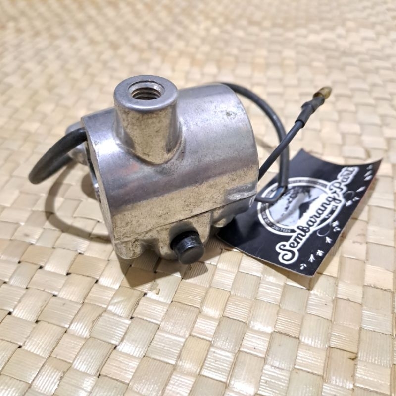 SAKLAR HOLDER KANAN YAMAHA V50 V75 TAHUN TUA DOUBLE STATER ORI ORIGINAL NOS