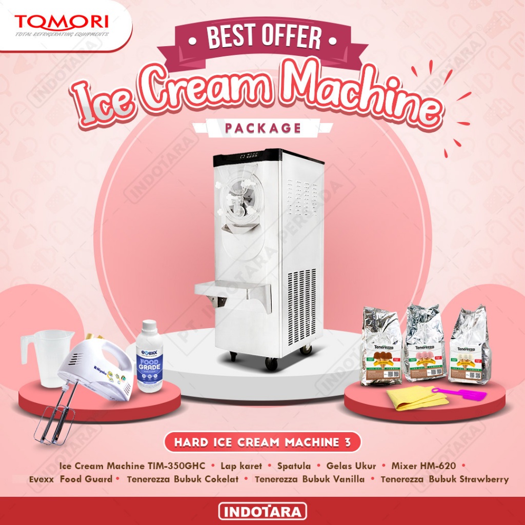 Paket Mesin Hard Es Krim / Tomori Hard Ice Cream Machine - 3