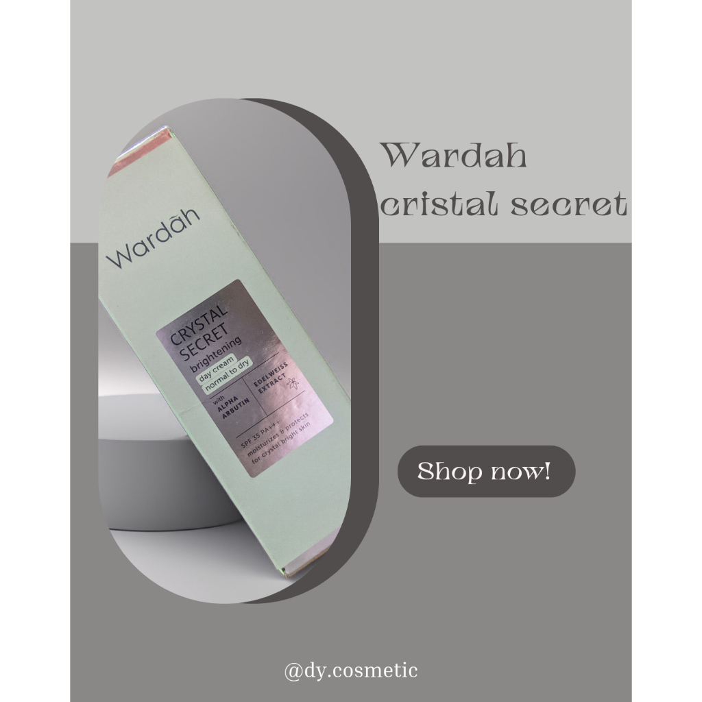 Wardah Crystal Secret Day Cream