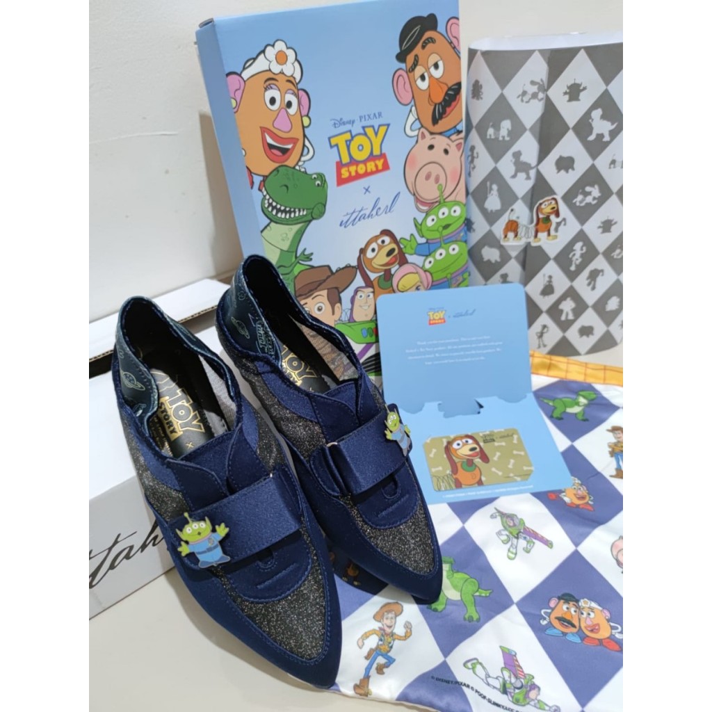 Sepatu Ittaherl Toy Story Planet Sneakers Naval - Original Ittaherl