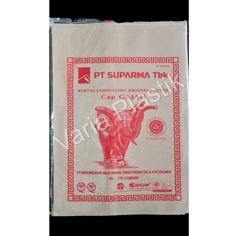 

kertas nasi / kertas coklat (210lbr) / Kertas Bungkus