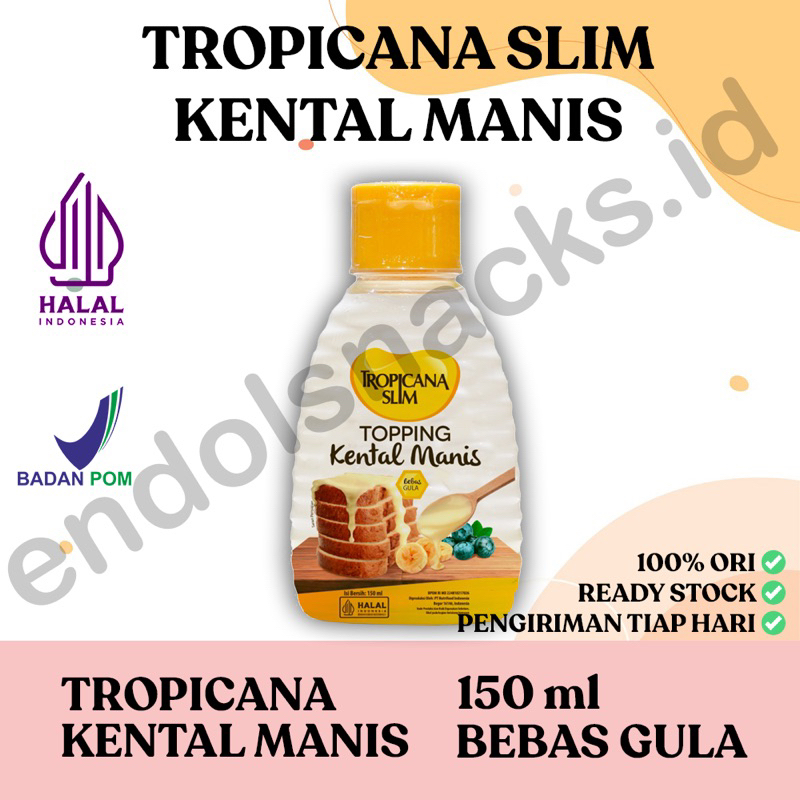 

Tropicana Slim Topping Kental Manis - Sugar FREE