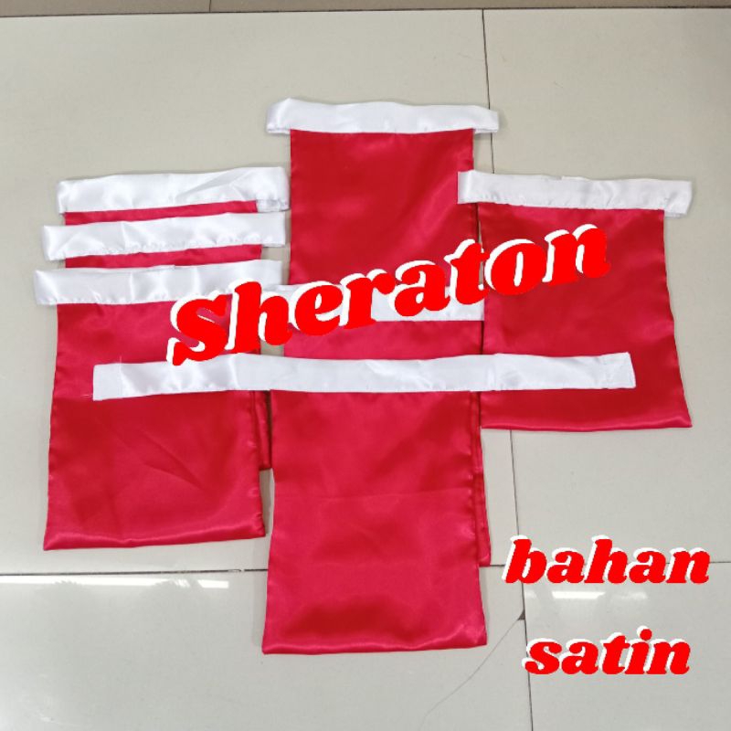 

scrap paskibra scrap merah putih paskibra bahan satin